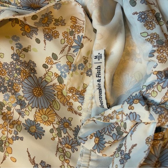 Abercrombie Tie-Front Midi Dress - Picture 8 of 9